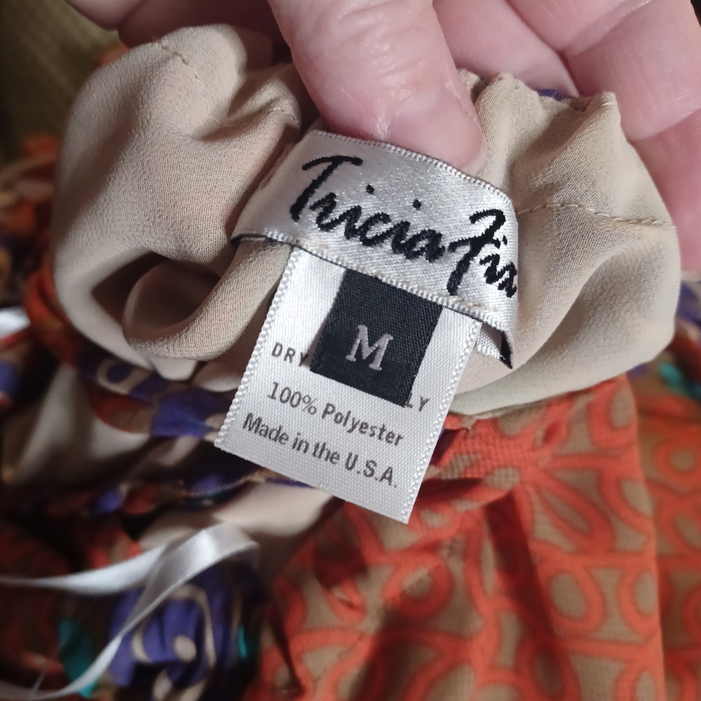 NWT Trisha Fix STUNNING Flowy Halter Maxi!! - Picture 4 of 10